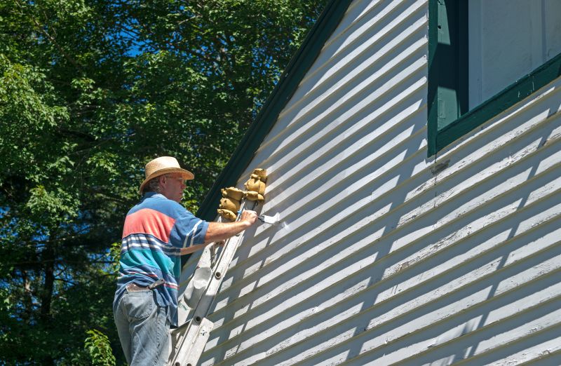 Spring Siding Installation